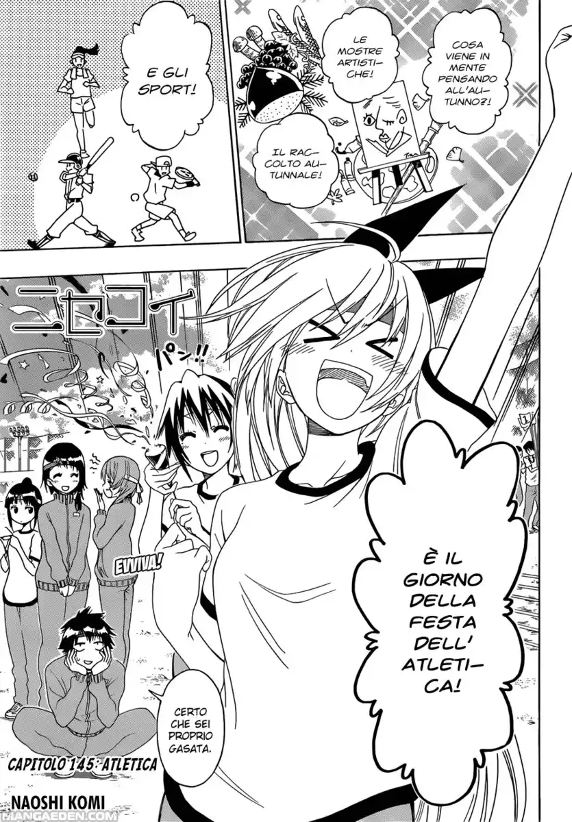 Nisekoi Capitolo 145 page 2