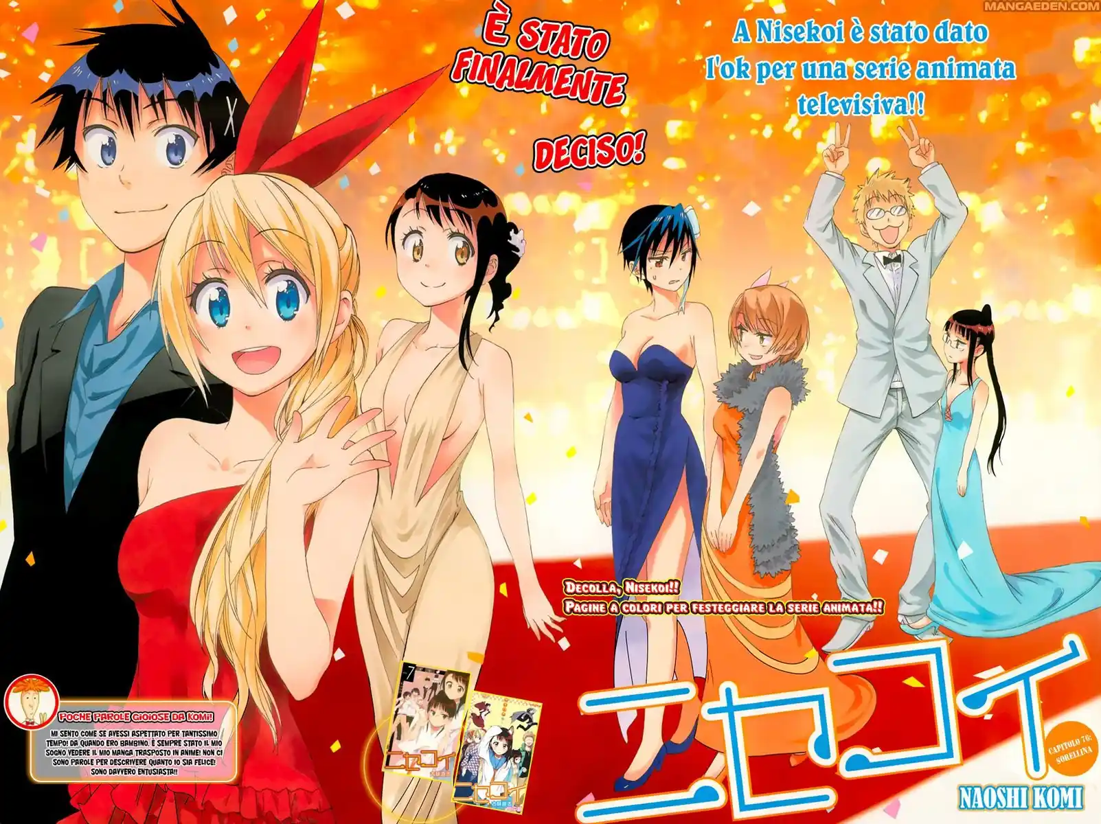 Nisekoi Capitolo 76 page 3