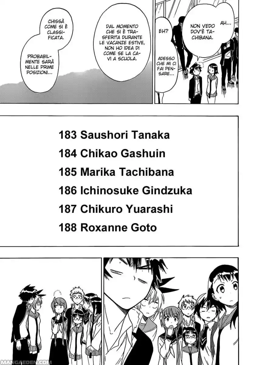 Nisekoi Capitolo 56 page 4