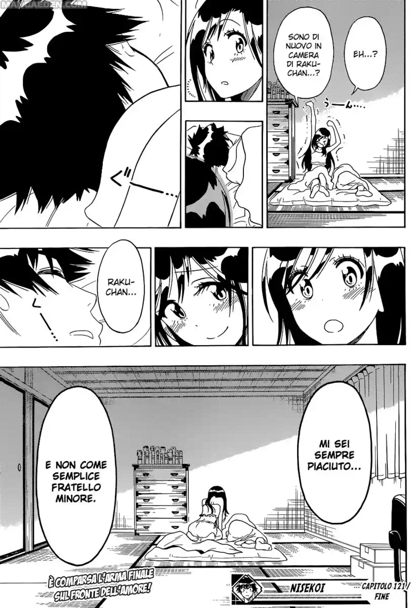 Nisekoi Capitolo 121 page 23