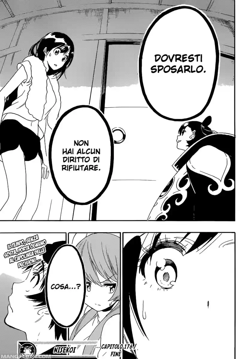 Nisekoi Capitolo 176 page 20