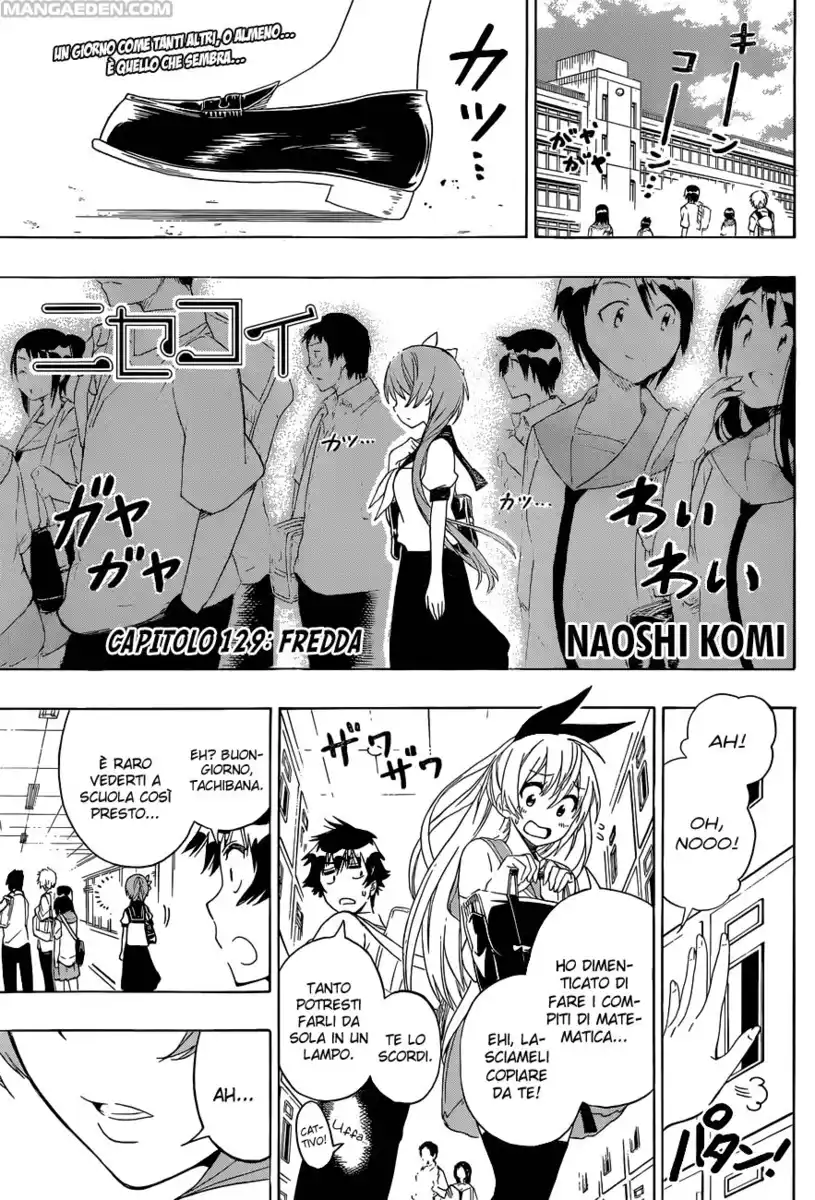 Nisekoi Capitolo 129 page 2