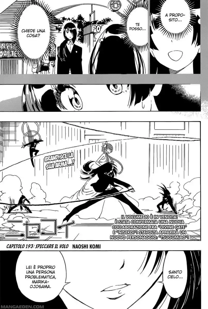 Nisekoi Capitolo 193 page 2