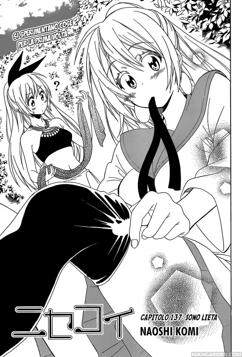 Nisekoi Capitolo 137 page 2