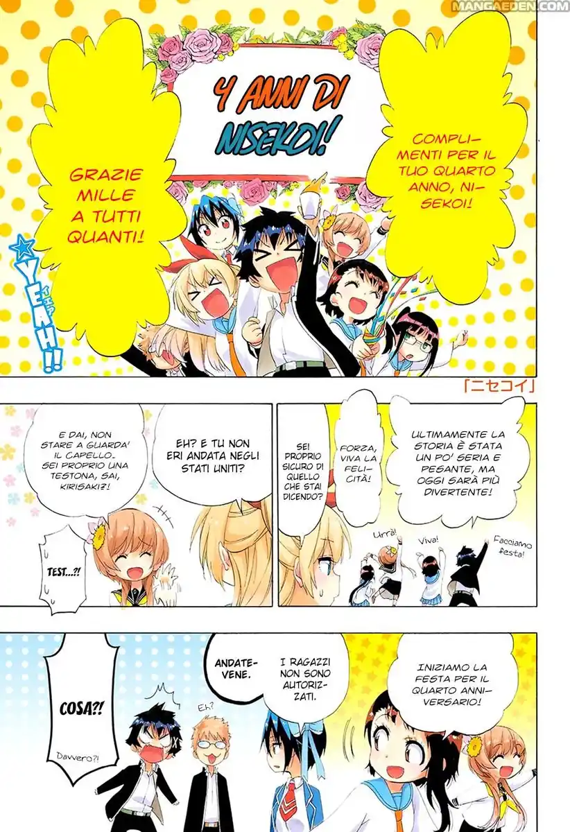 Nisekoi Capitolo 196 page 3