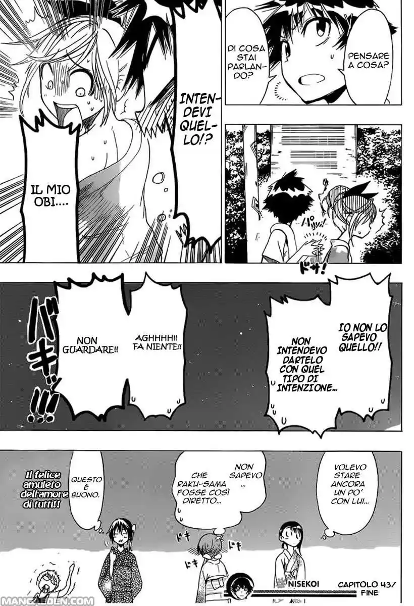 Nisekoi Capitolo 43 page 20