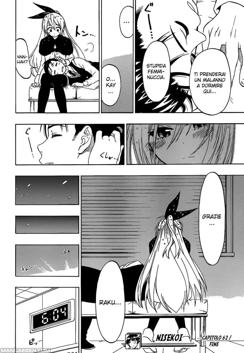 Nisekoi Capitolo 62 page 19