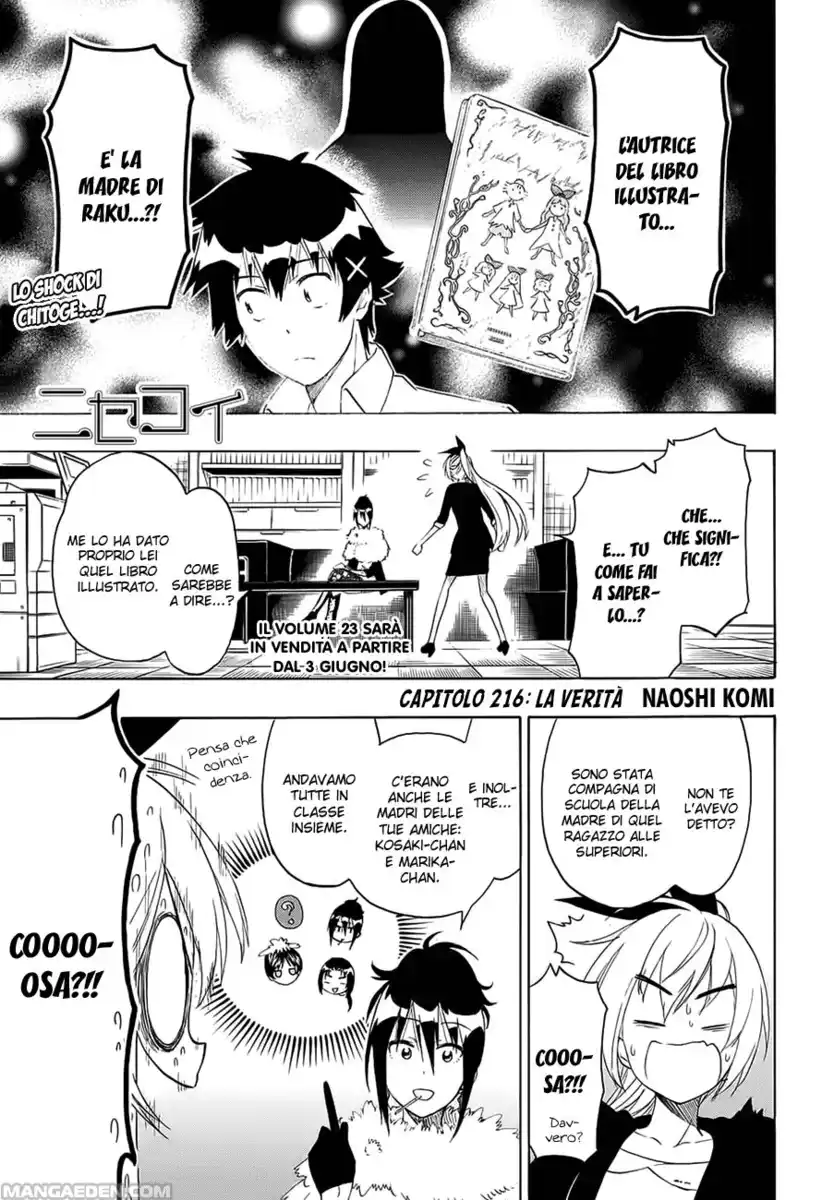 Nisekoi Capitolo 216 page 2