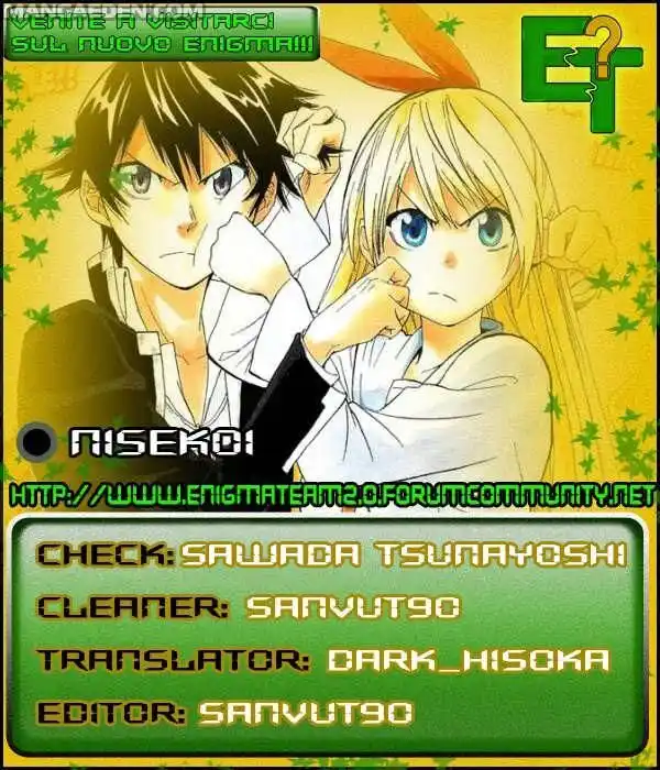 Nisekoi Capitolo 45 page 1