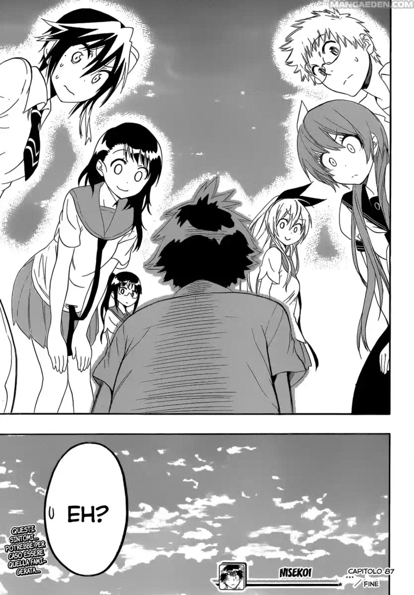 Nisekoi Capitolo 87 page 20