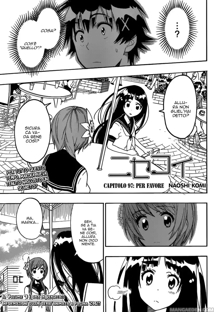 Nisekoi Capitolo 97 page 1