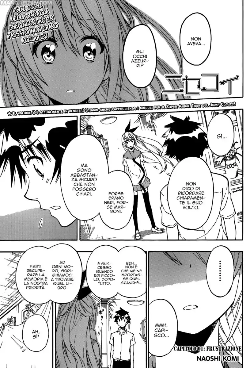 Nisekoi Capitolo 91 page 1