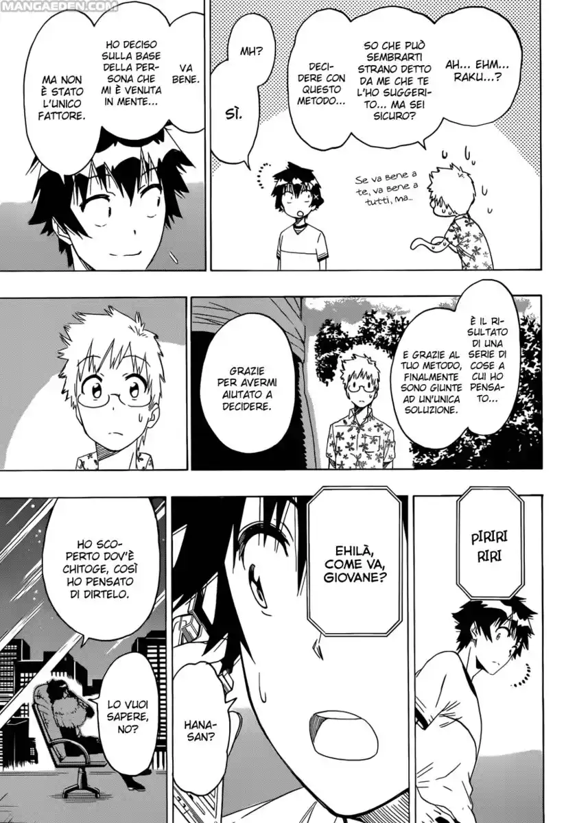 Nisekoi Capitolo 217 page 13