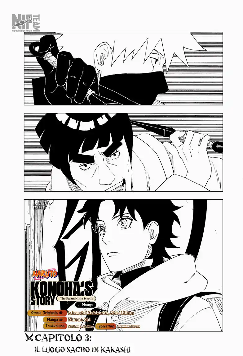 Naruto: Konoha Shinden - Yukemuri Ninpouchou Capitolo 03 page 1