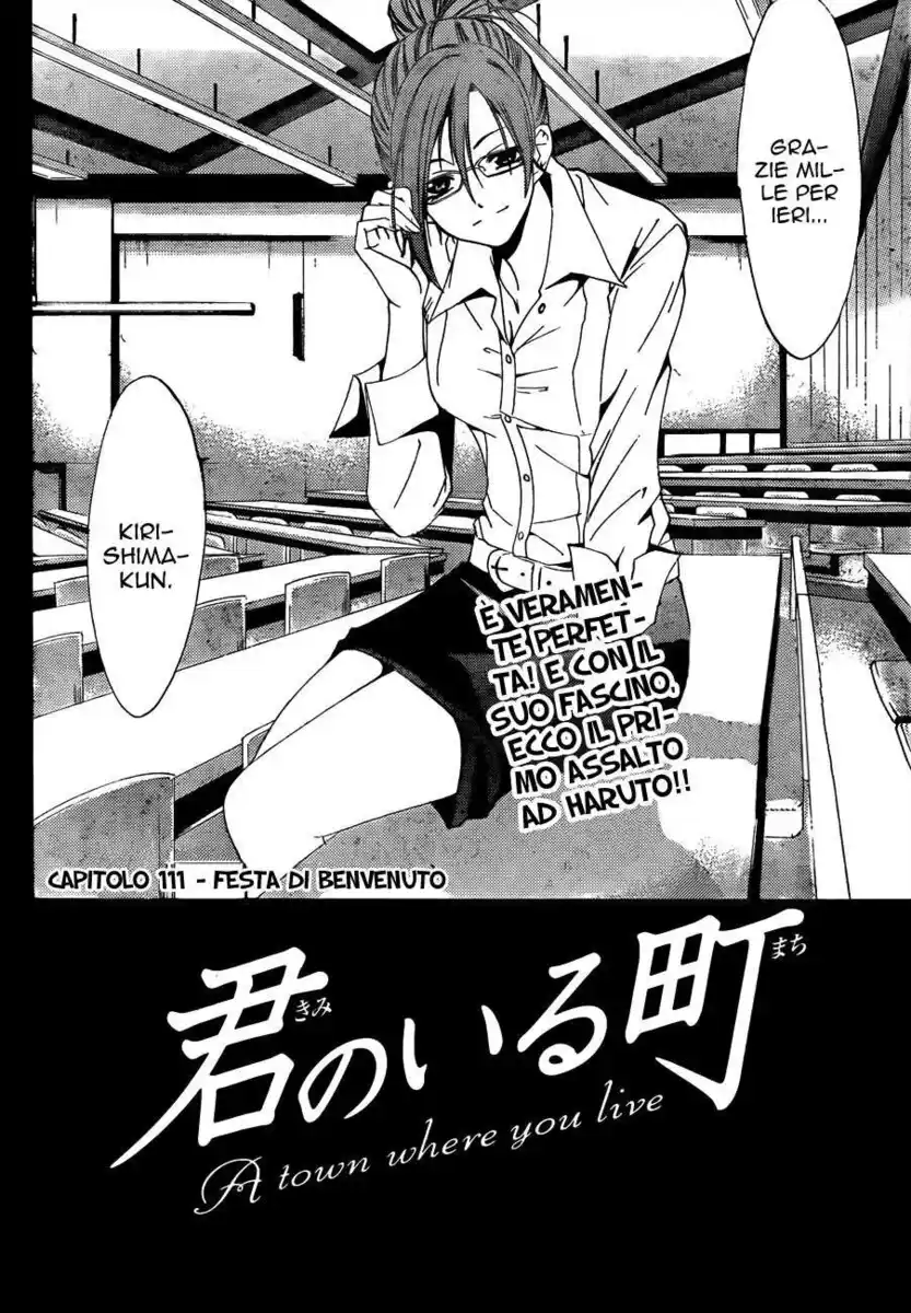 Kimi no Iru Machi Capitolo 111 page 3