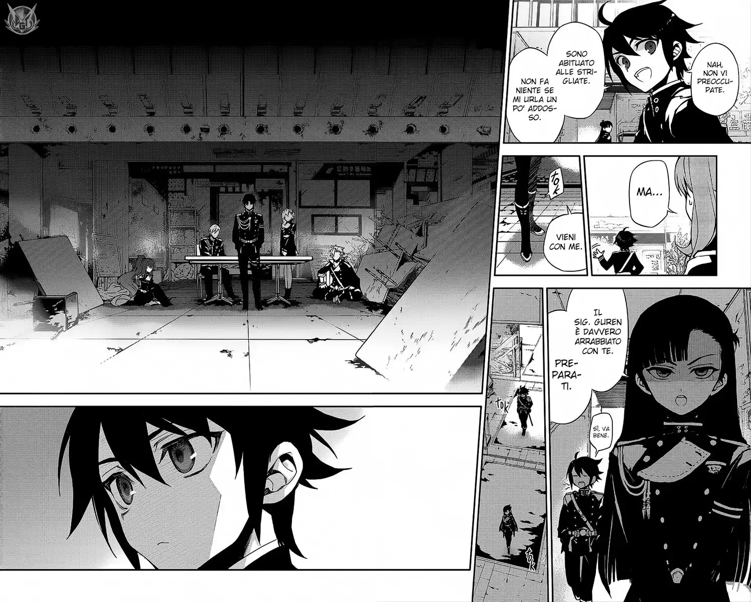 Owari no Seraph Capitolo 25 page 14