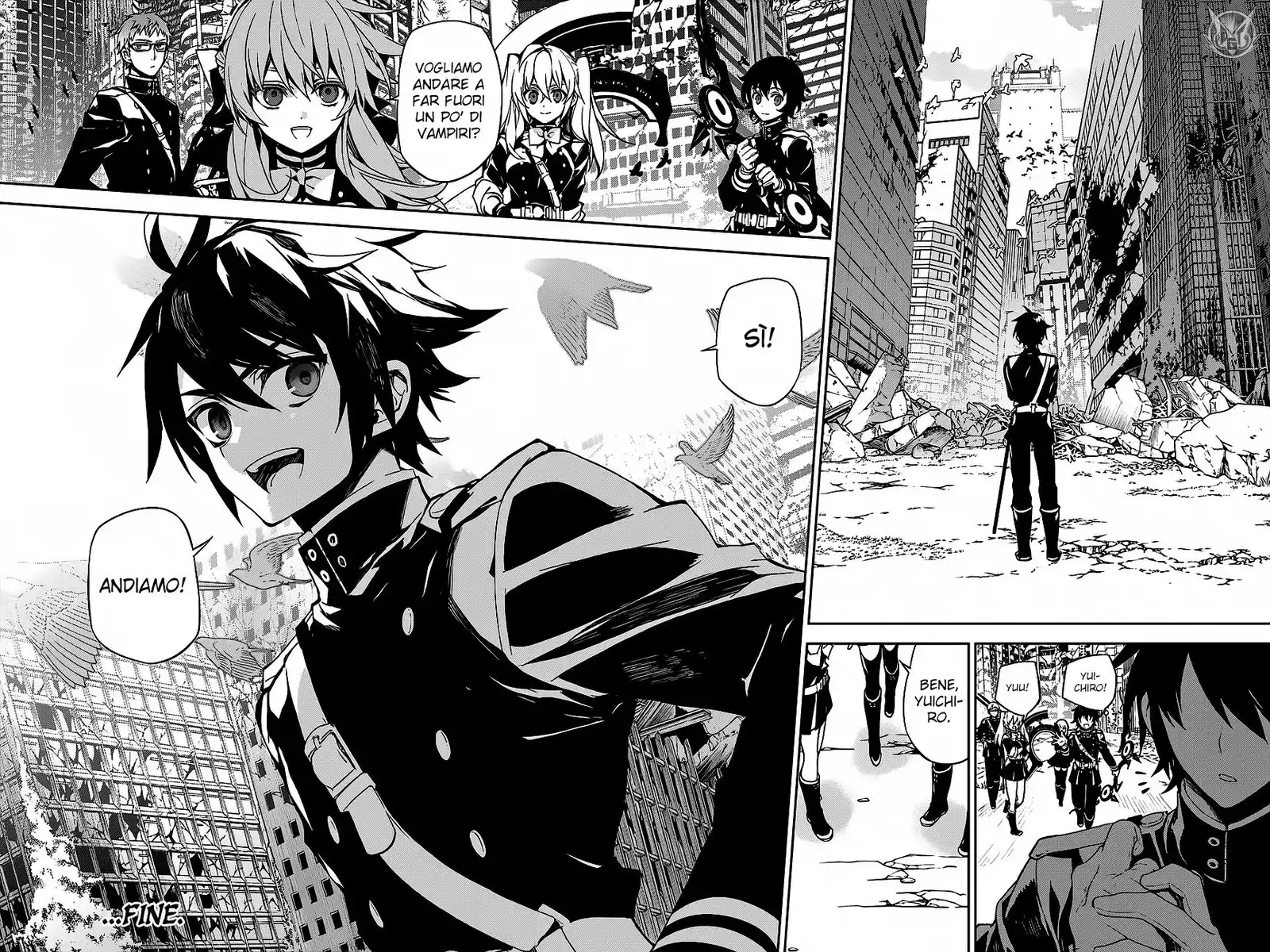 Owari no Seraph Capitolo 34.5 page 27