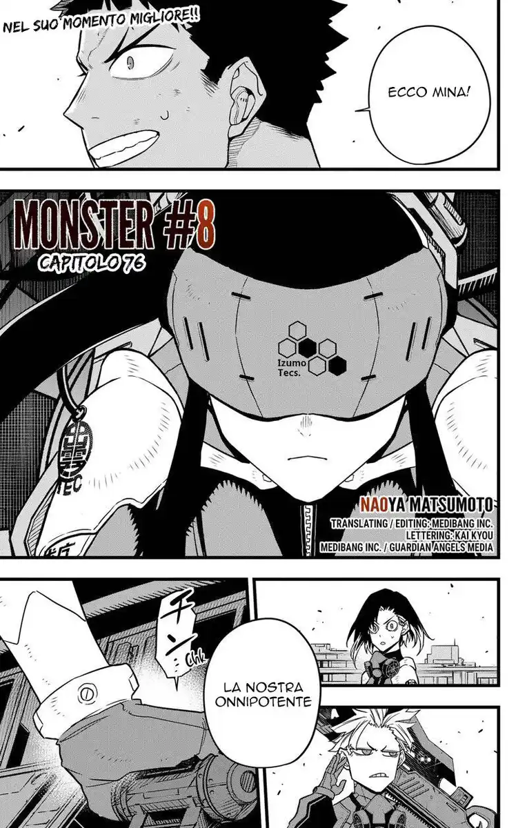 Kaiju No. 8 Capitolo 76 page 2