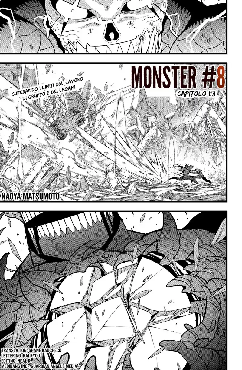 Kaiju No. 8 Capitolo 113 page 2