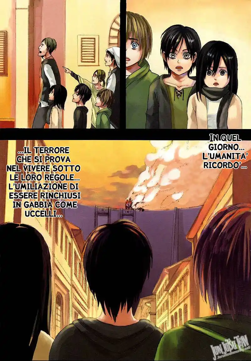 Shingeki no Kyojin Capitolo 01 page 4