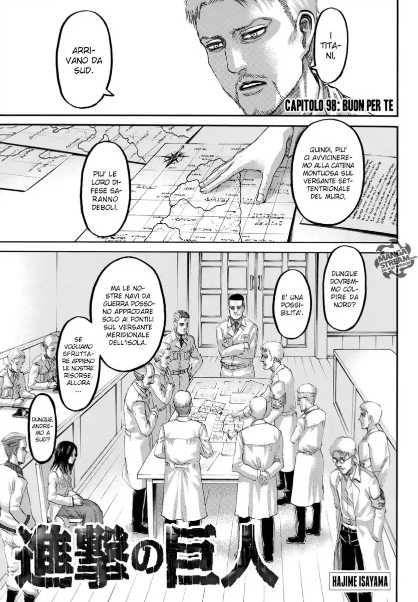 Shingeki no Kyojin Capitolo 98 page 2