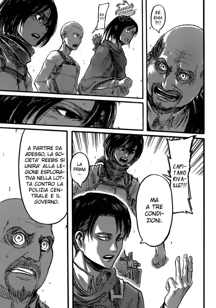 Shingeki no Kyojin Capitolo 54 page 33