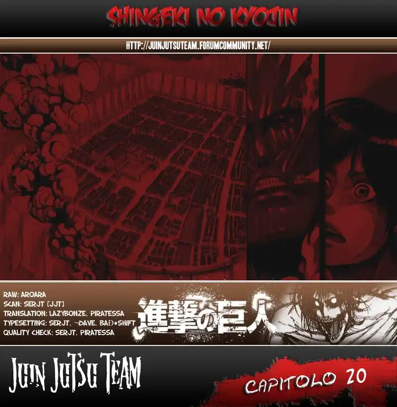 Shingeki no Kyojin Capitolo 20 page 1