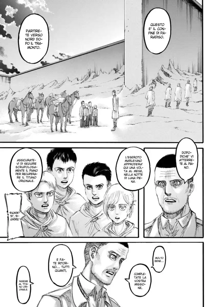 Shingeki no Kyojin Capitolo 95 page 40