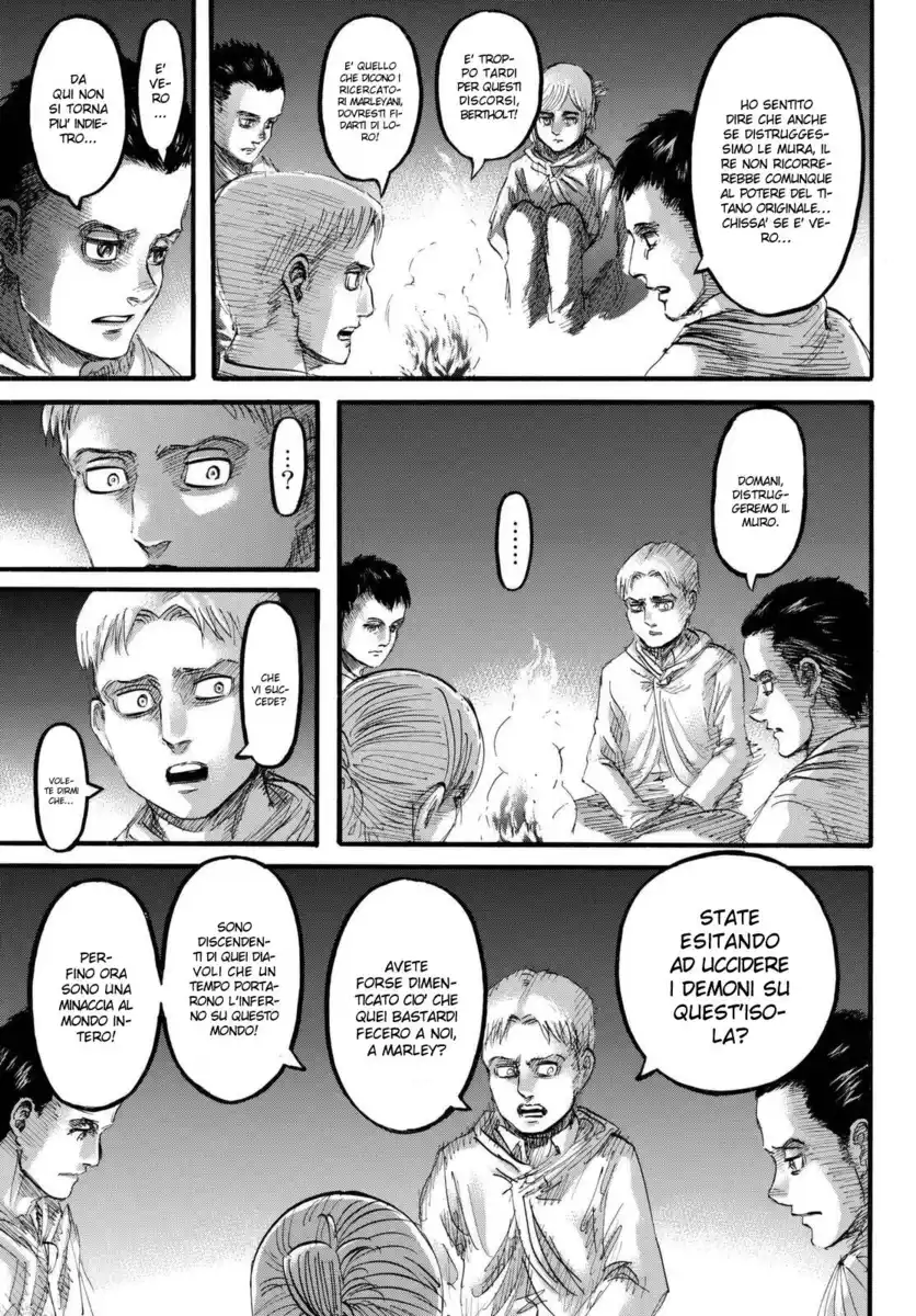 Shingeki no Kyojin Capitolo 95 page 42