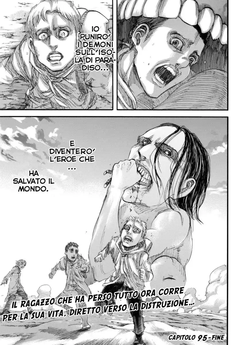 Shingeki no Kyojin Capitolo 95 page 46