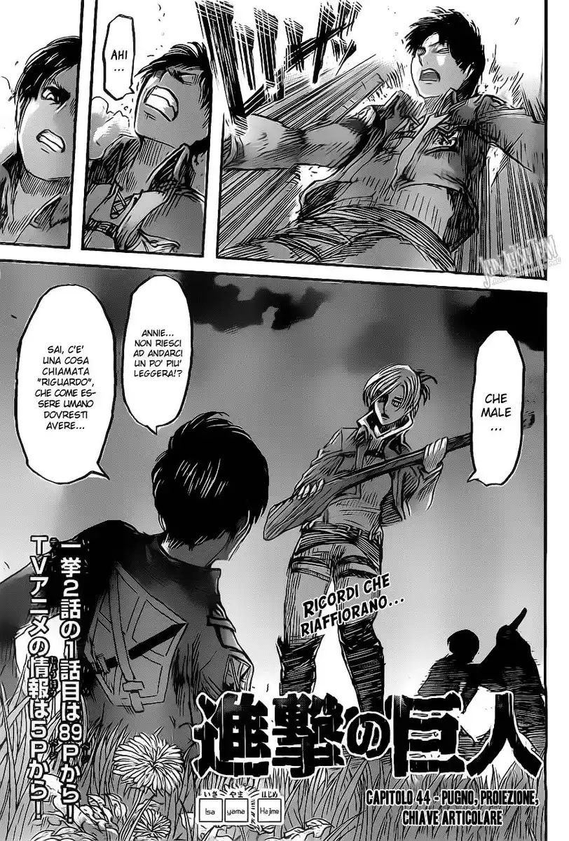 Shingeki no Kyojin Capitolo 44 page 2