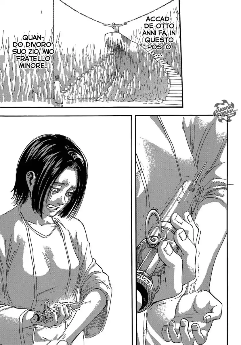 Shingeki no Kyojin Capitolo 64 page 42