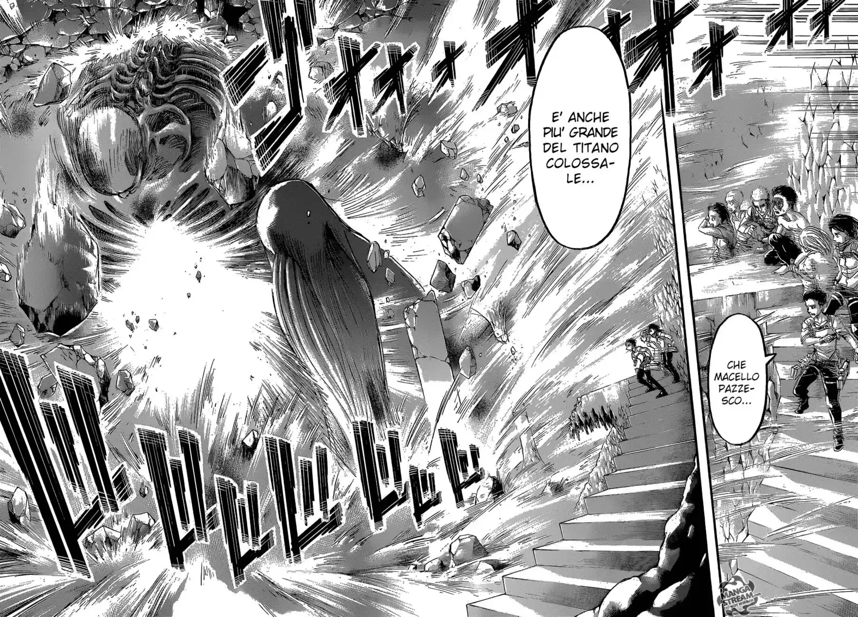 Shingeki no Kyojin Capitolo 66 page 32