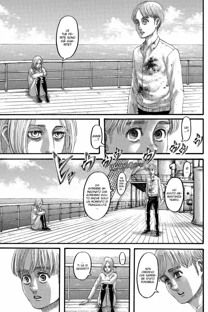 Shingeki no Kyojin Capitolo 131 page 34