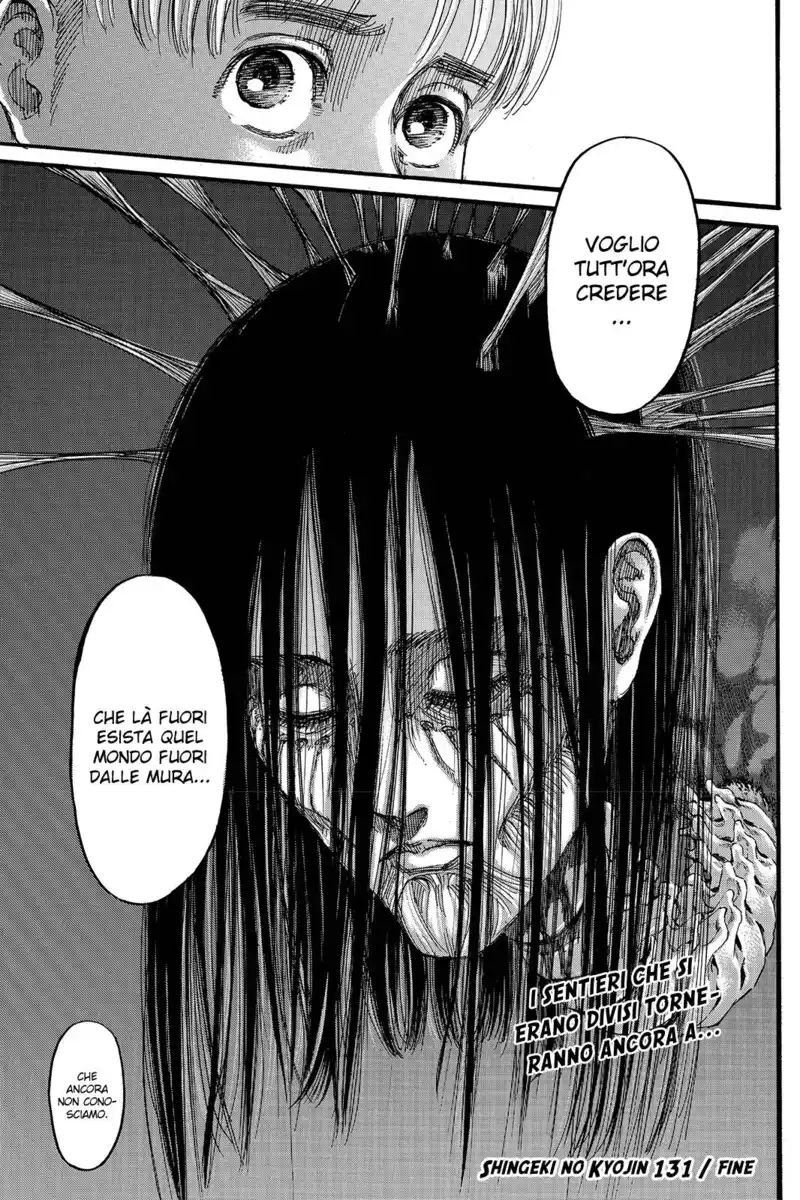 Shingeki no Kyojin Capitolo 131 page 40