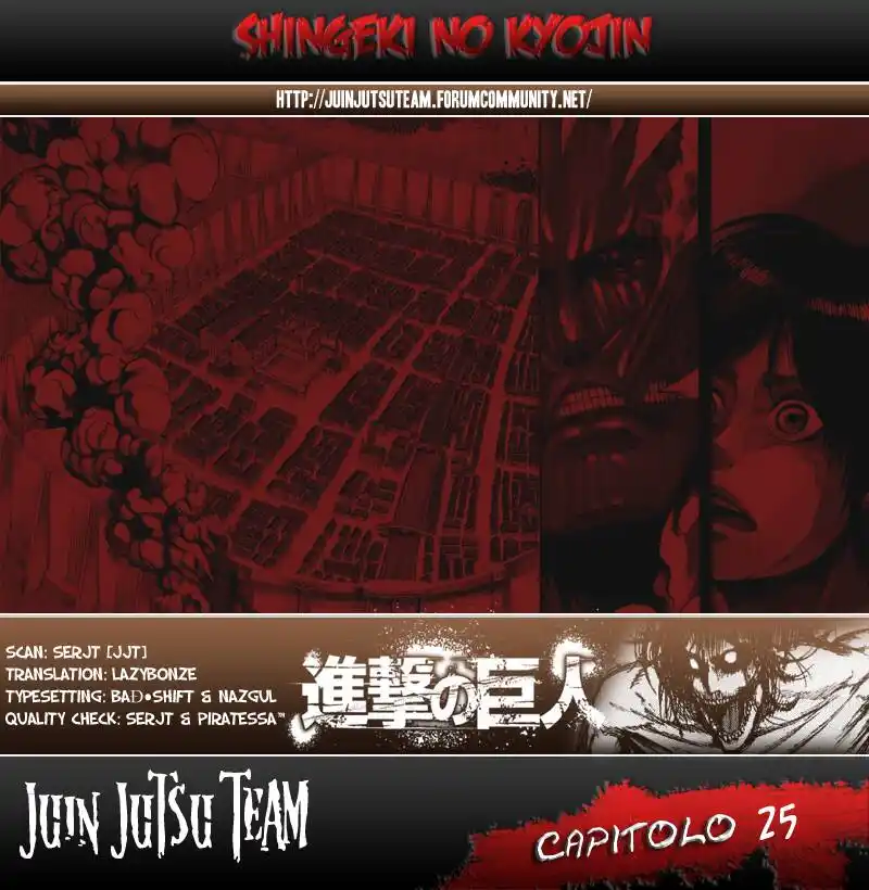 Shingeki no Kyojin Capitolo 25 page 1