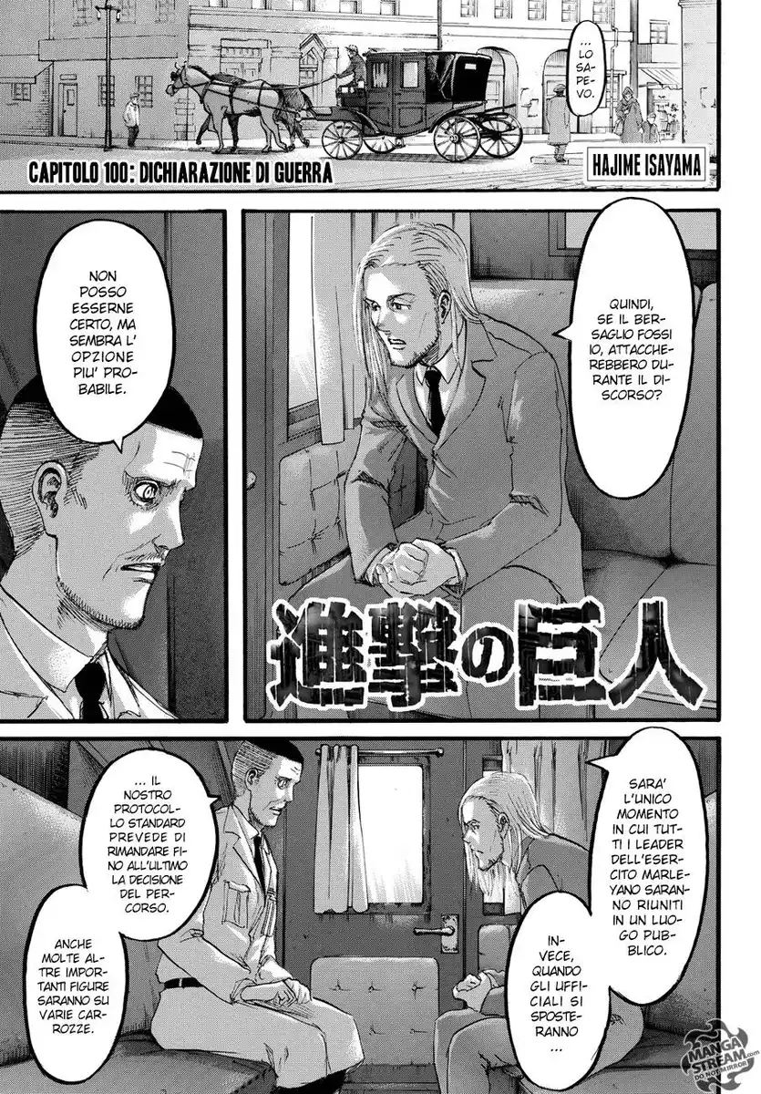 Shingeki no Kyojin Capitolo 100 page 3