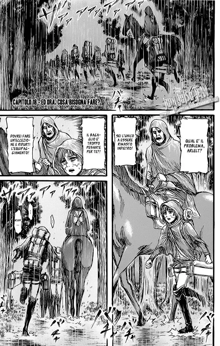 Shingeki no Kyojin Capitolo 18 page 3