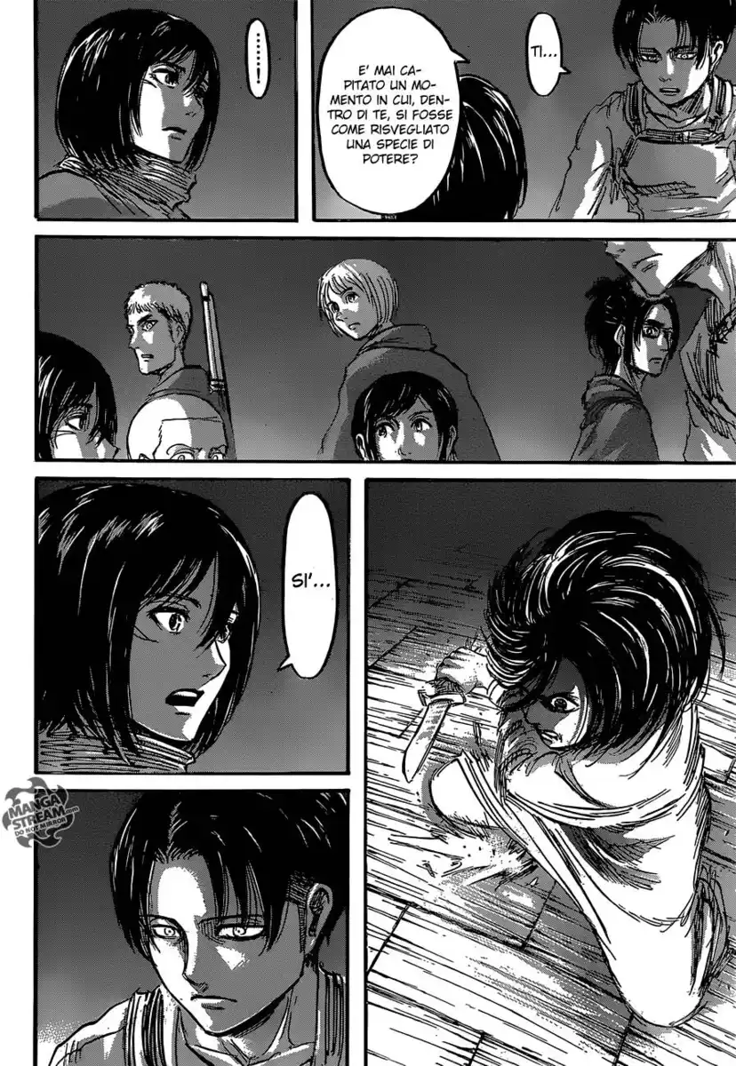 Shingeki no Kyojin Capitolo 63 page 35