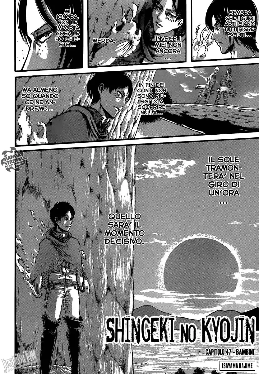 Shingeki no Kyojin Capitolo 47 page 3