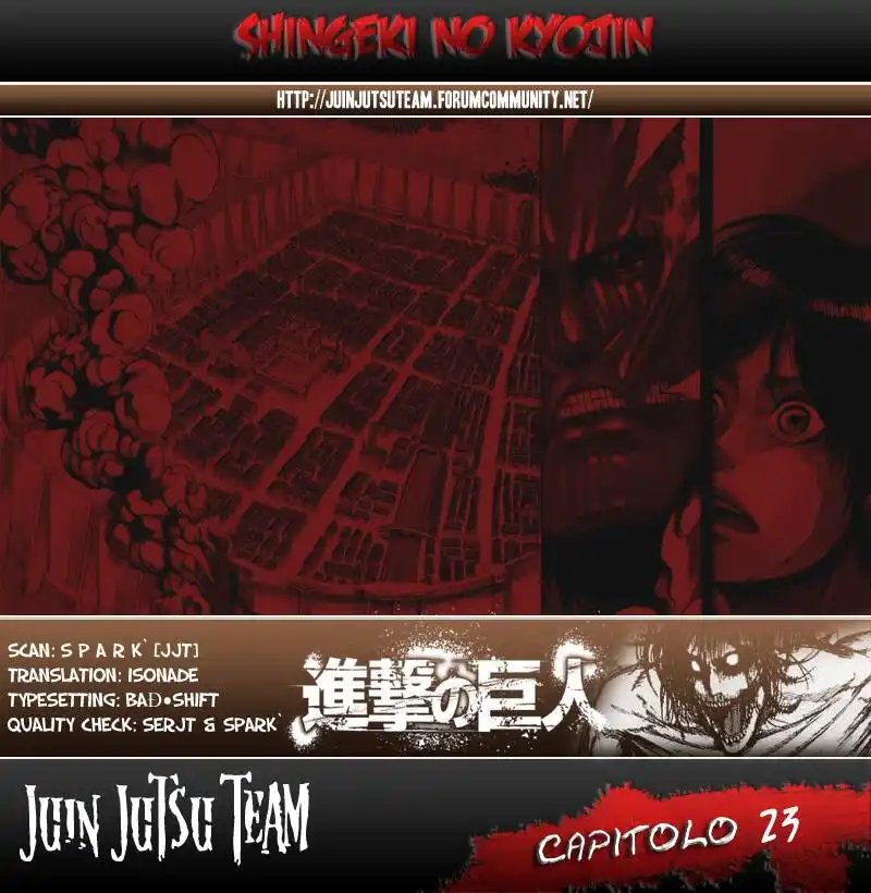 Shingeki no Kyojin Capitolo 23 page 1