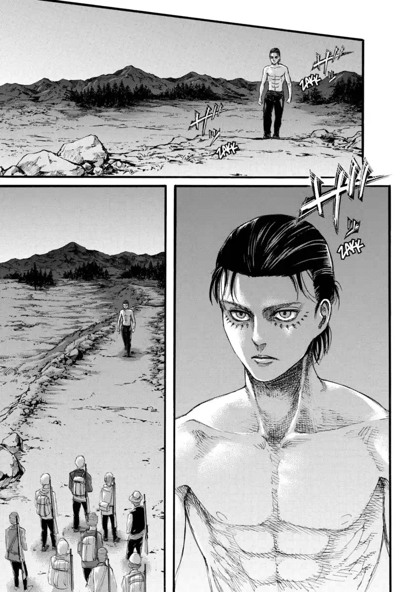 Shingeki no Kyojin Capitolo 110 page 42