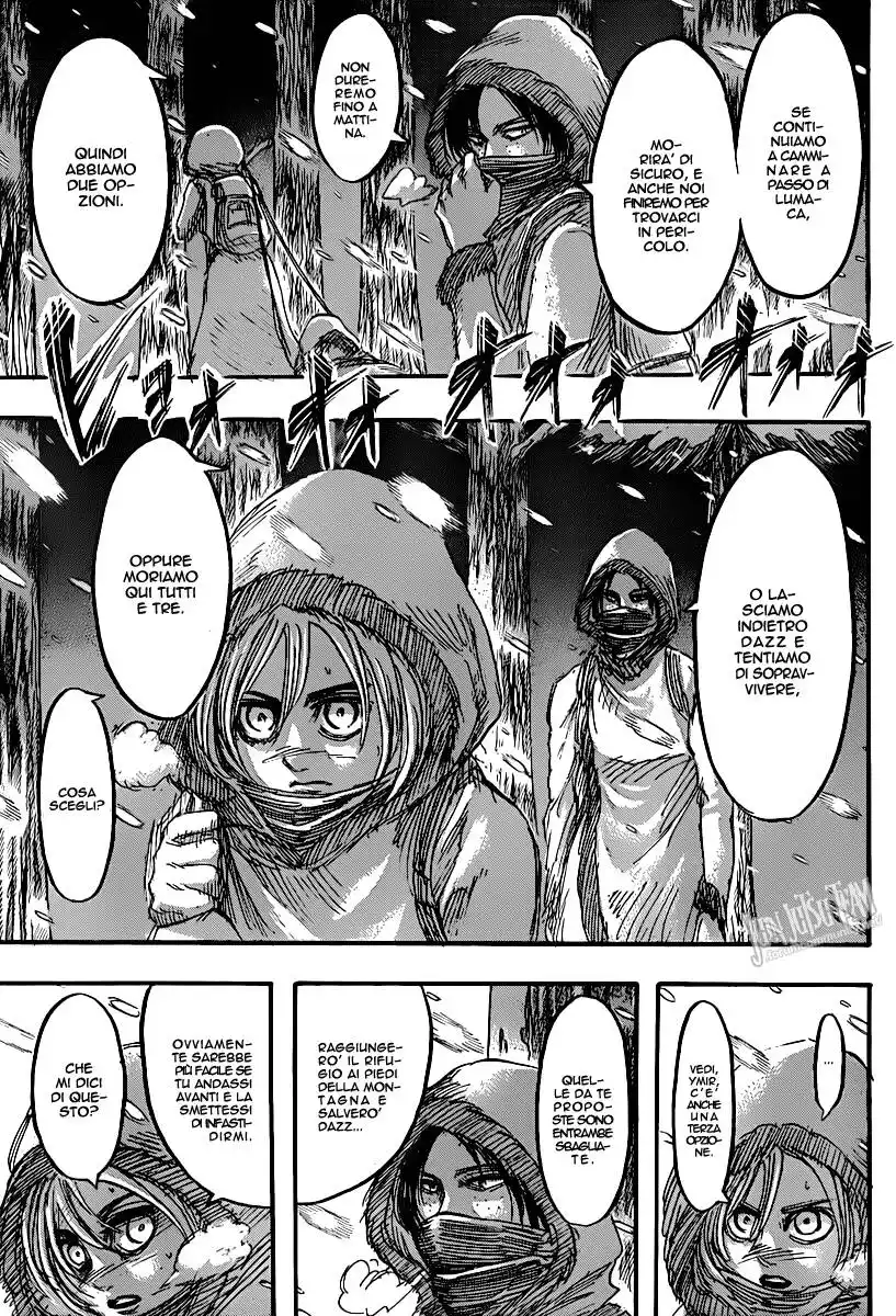 Shingeki no Kyojin Capitolo 40 page 21