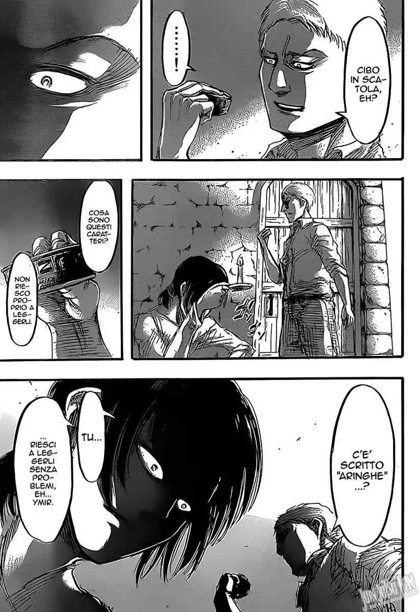 Shingeki no Kyojin Capitolo 38 page 32