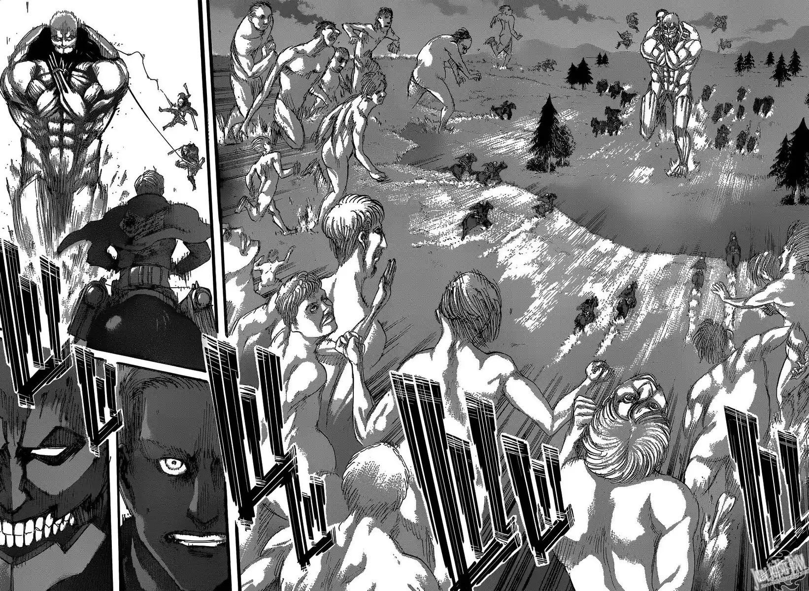 Shingeki no Kyojin Capitolo 49 page 3