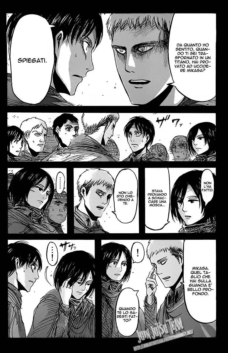 Shingeki no Kyojin Capitolo 22 page 10