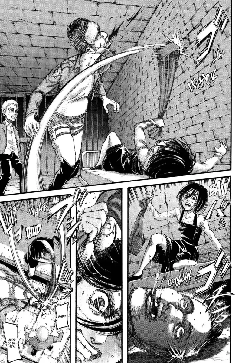 Shingeki no Kyojin Capitolo 107 page 42