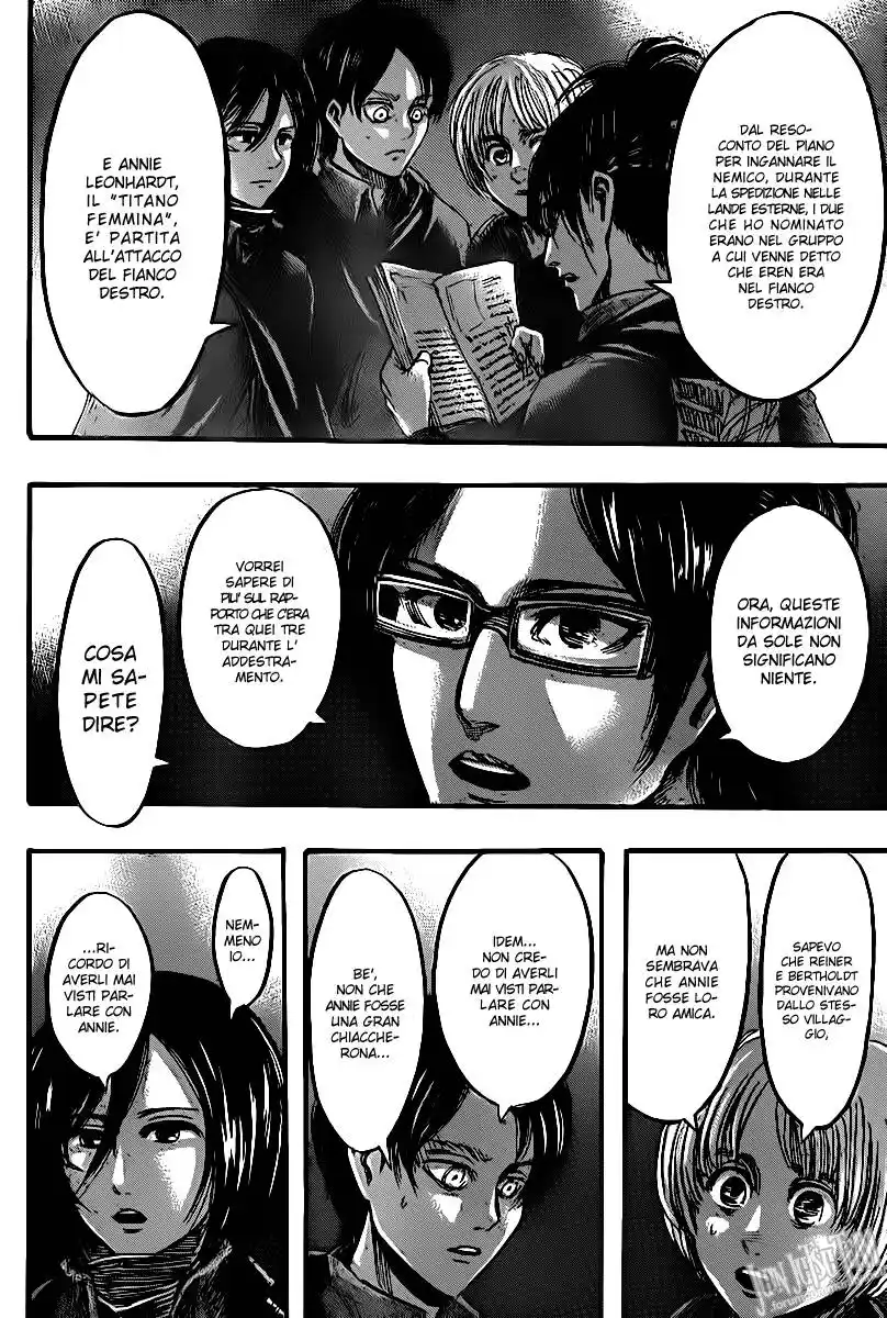 Shingeki no Kyojin Capitolo 42 page 19