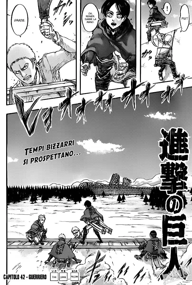 Shingeki no Kyojin Capitolo 42 page 3