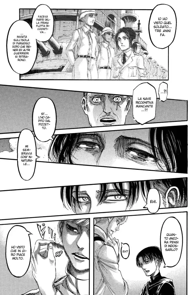 Shingeki no Kyojin Capitolo 105 page 34